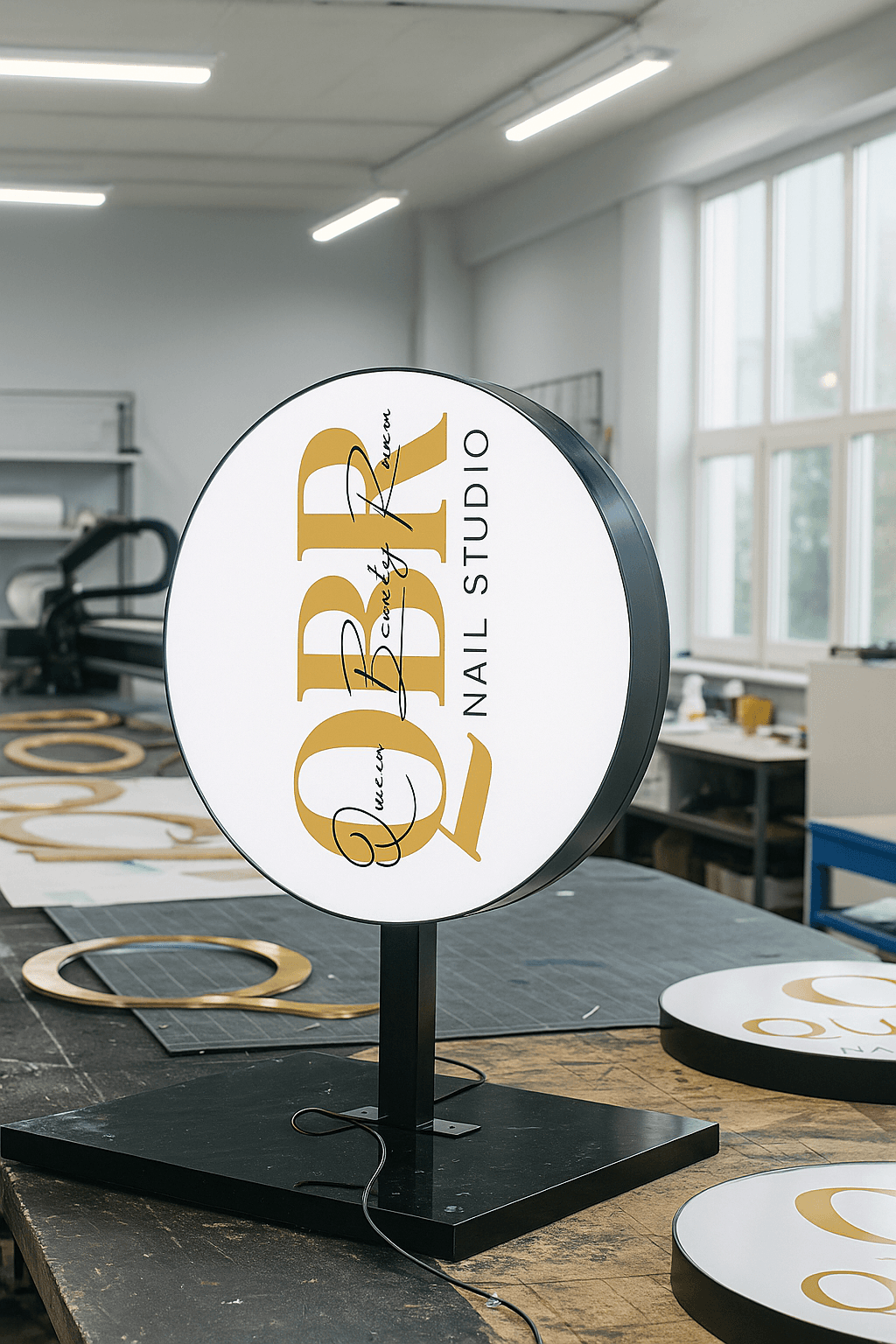 Product sample brand stand